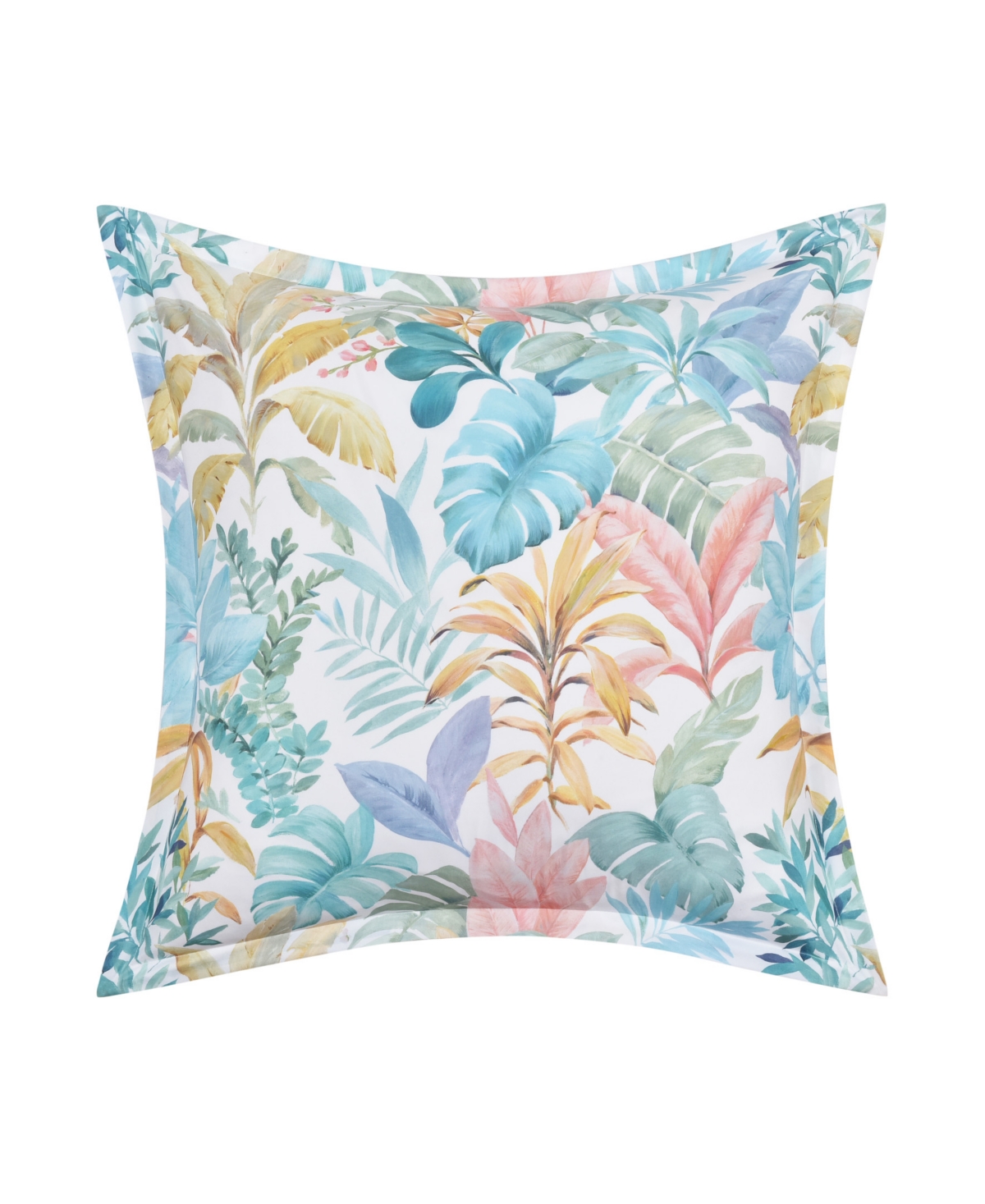 Bold Bahama Sham, European - Aqua