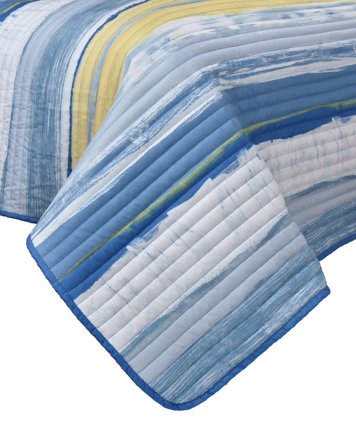 J By J Queen Bold Seashore 3-pc. Quilt Set, Full/queen