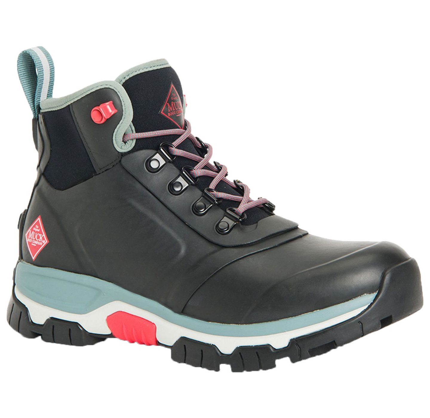 Женские ботинки MUCK Apex Lace Up Boot, цвет: Чёрный — фото 7