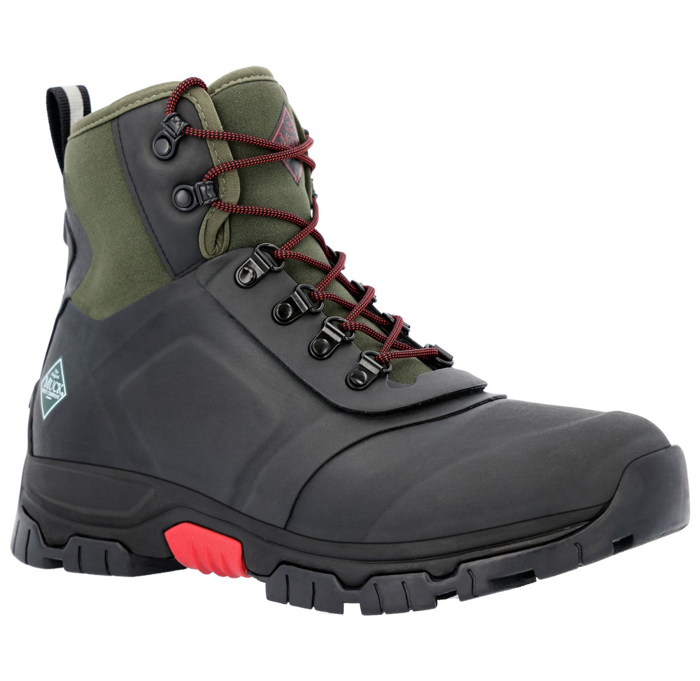 Мужские ботинки MUCK Apex Lace Up Boot, цвет: Чёрный — фото 7