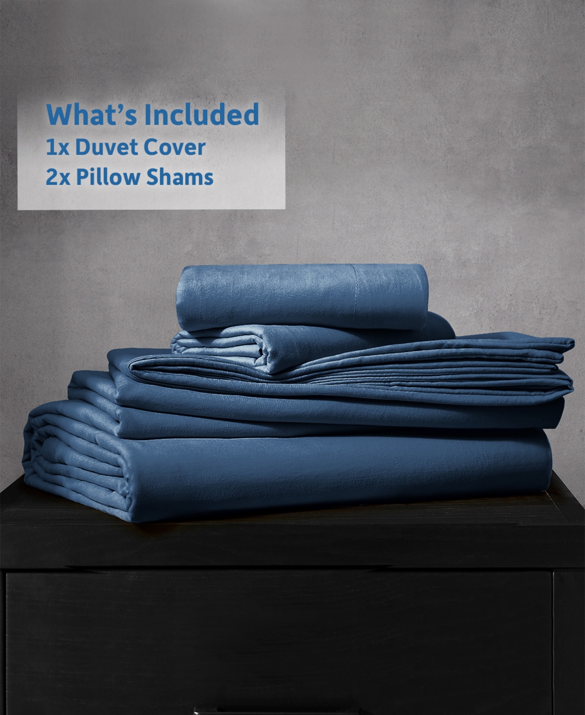 Nestl Ultra Soft Prewashed 3-pc. Duvet Cover Set, Full