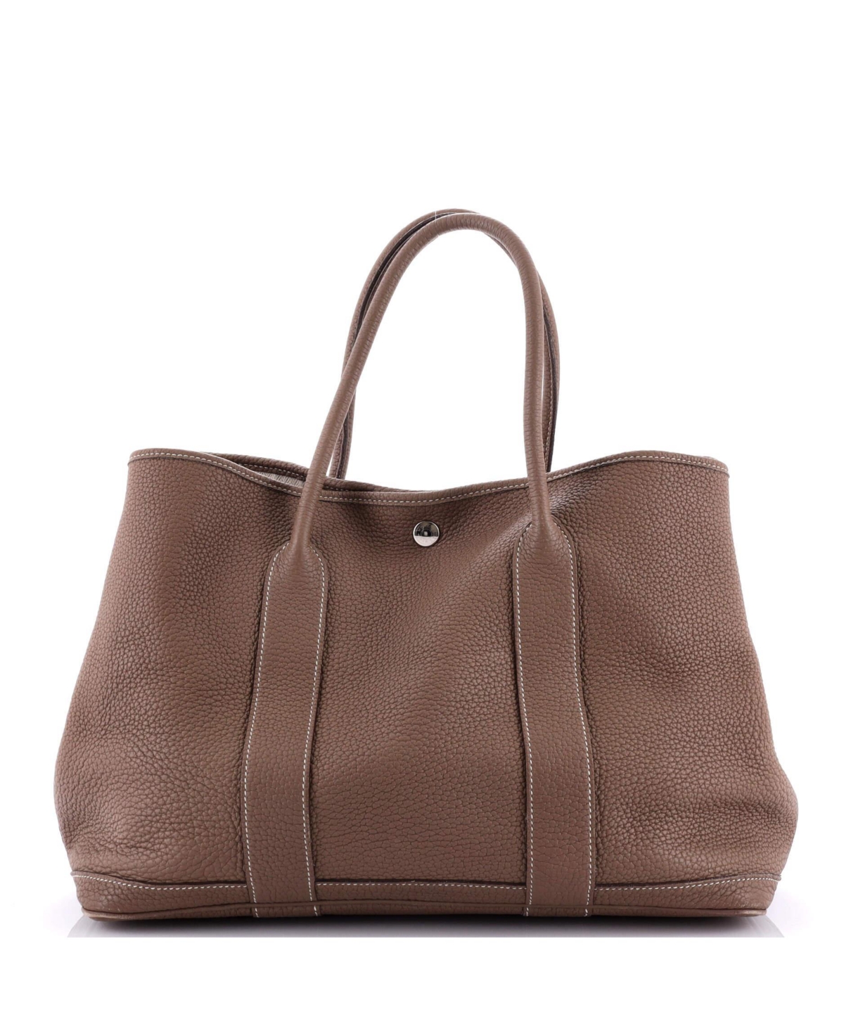 36 Garden Party Tote Leather - Brown