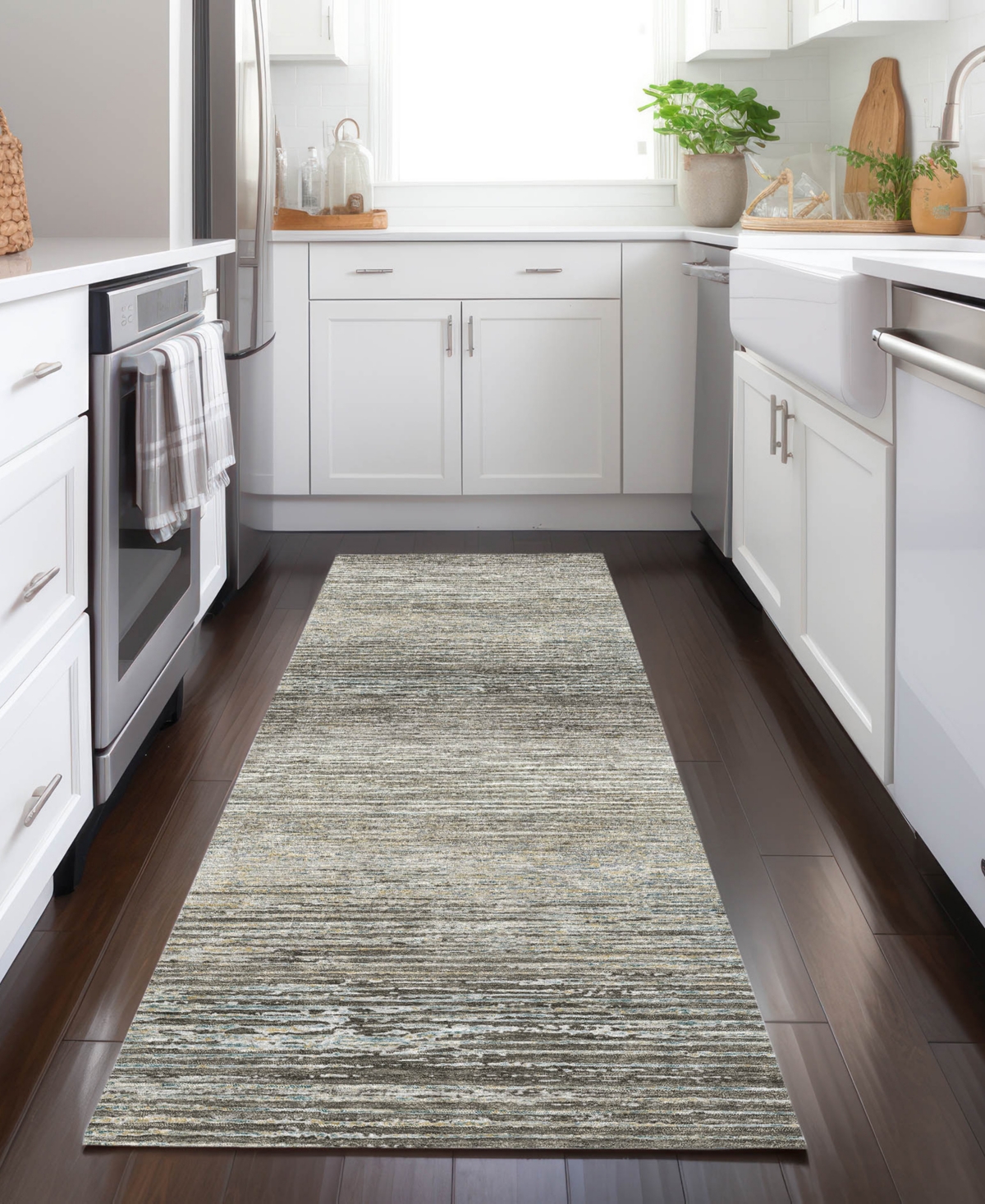 Addison Chantille Machine Washable Acn1271 2'3"x7'6" Runner Area Rug
