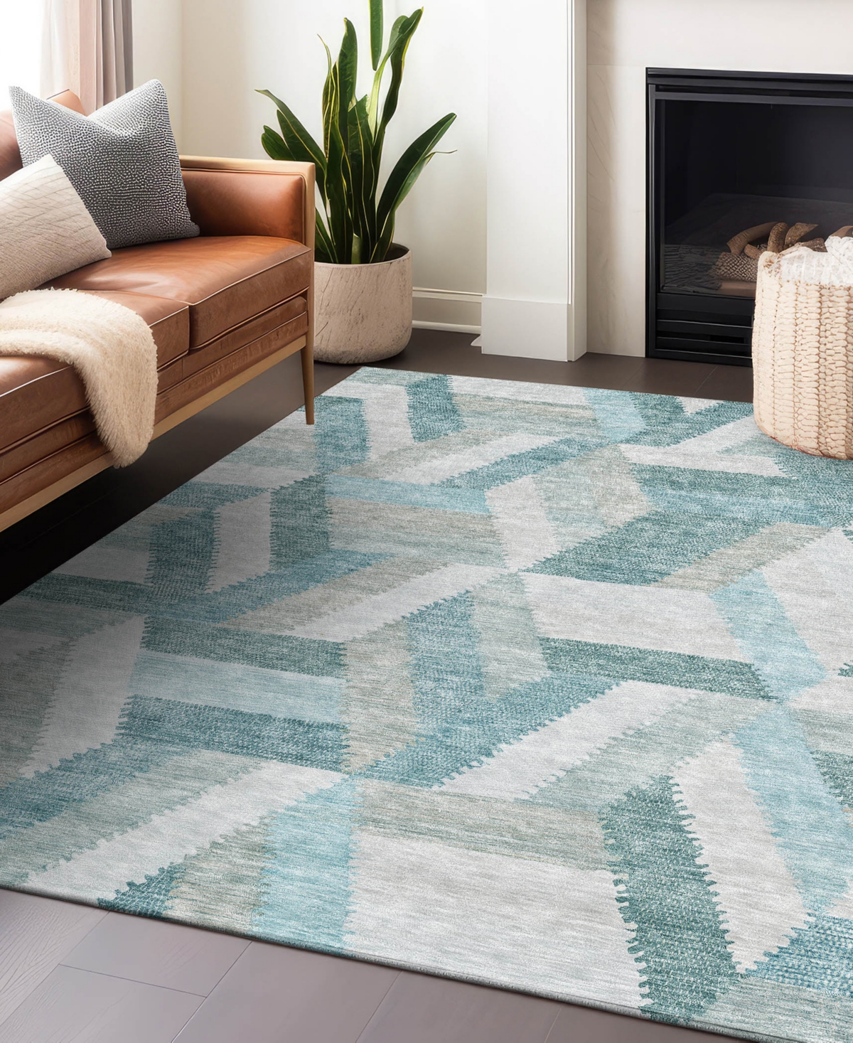 Addison Chantille Machine Washable Acn1241 2'6"x3'10" Area Rug
