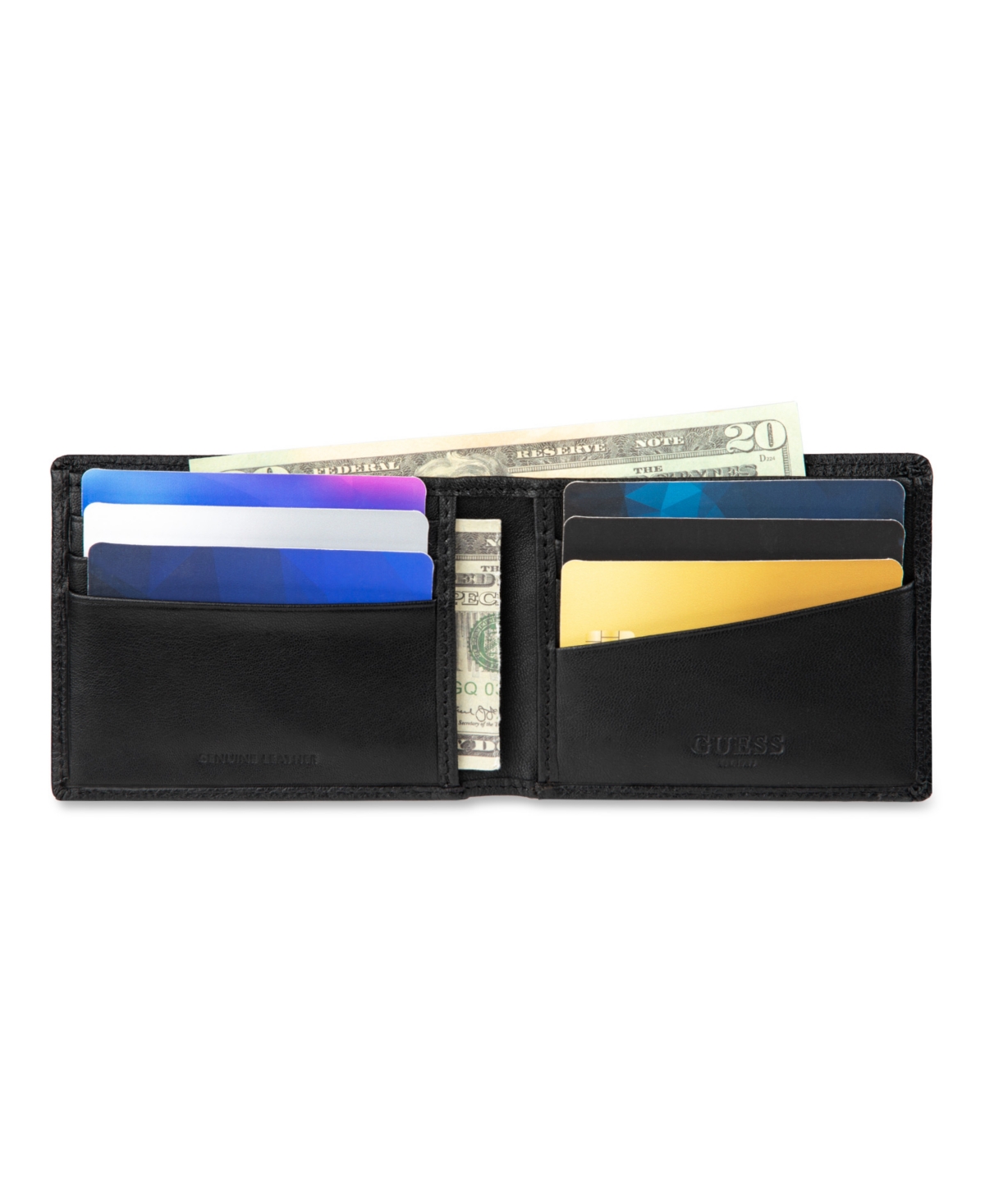 Guess Men's Rfid Tonal Slim Fold Wallet