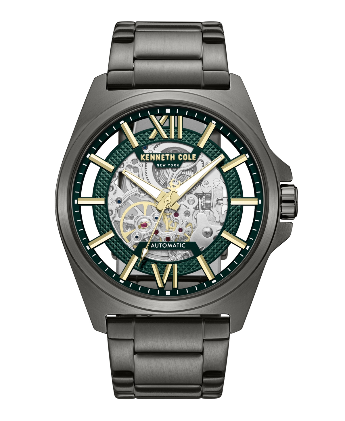 Men's Automatic Watch, 44mm - Gun