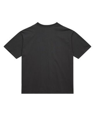 Women's Charcoal Chicago Bulls Hardwood Classics Oversized Boyfriend T-Shirt