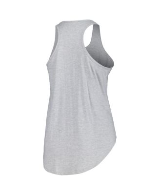 Women's Heather Gray Vegas Golden Knights Plus Size Racerback Tank Top