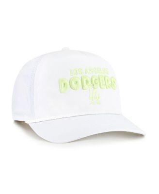 Women's White Los Angeles Dodgers Bright Side Adjustable Hitch Hat