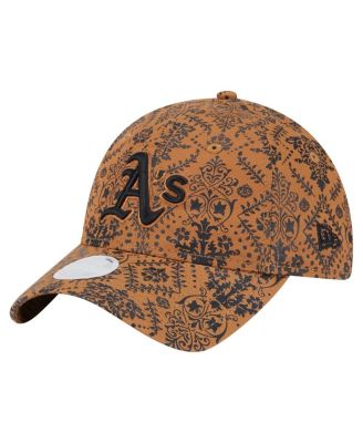 New Era - Women's Brown Athletics Vintage Deco 9TWENTY Adjustable Hat