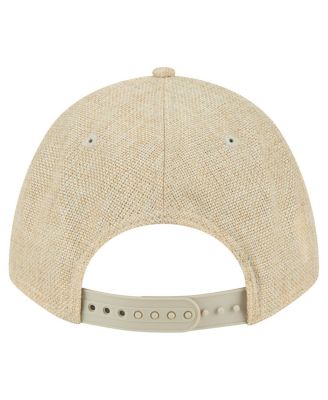 Men's Beige Chicago White Sox Cotton Weave M-Crown A-Frame 9FORTY Adjustable Hat