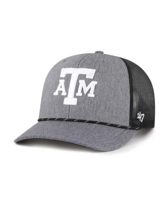 '47 Brand - Mens Gray Texas A&M Aggies Carbon Rope Adjustable Hat