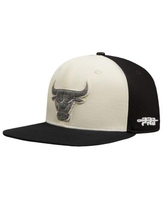Men's&nbsp;Cream Chicago Bulls French Terry Snapback Hat