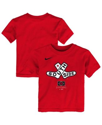 Nike - Toddler Red Chicago White Sox 2025 City Connect Logo T-Shirt