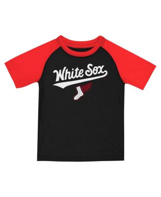 Toddler 2-Piece Black/Red Chicago White Sox 2025 City Connect T-Shirt and Shorts Set