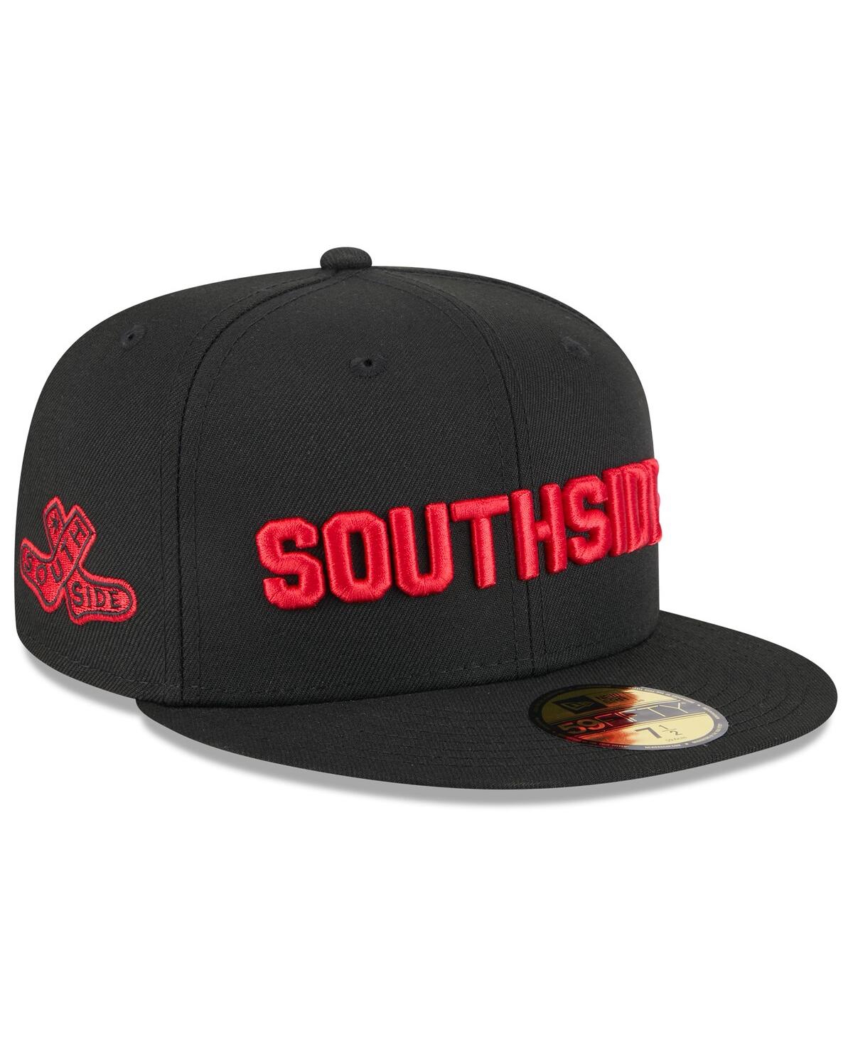 New Era Men's Black Chicago White Sox 2025 City Connect Fan Pack 59FIFTY Fitted Hat
