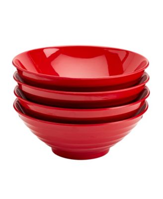 Melamine Ramen Bowls, Set of 4