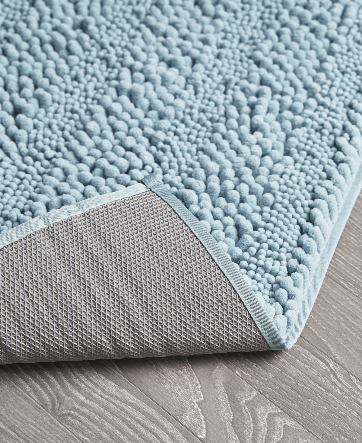 Laura Ashley Astor Chenille Bath Mat, 27" X 45"