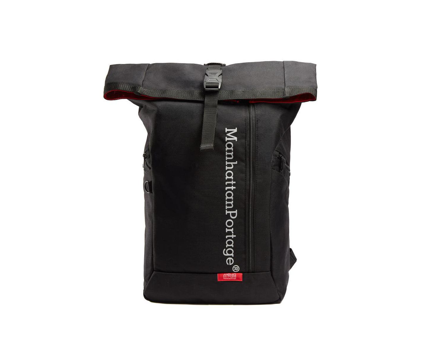 Рюкзак Manhattan Portage Reflective Pace Roll Top Buckle, цвет: Чёрный — фото 1