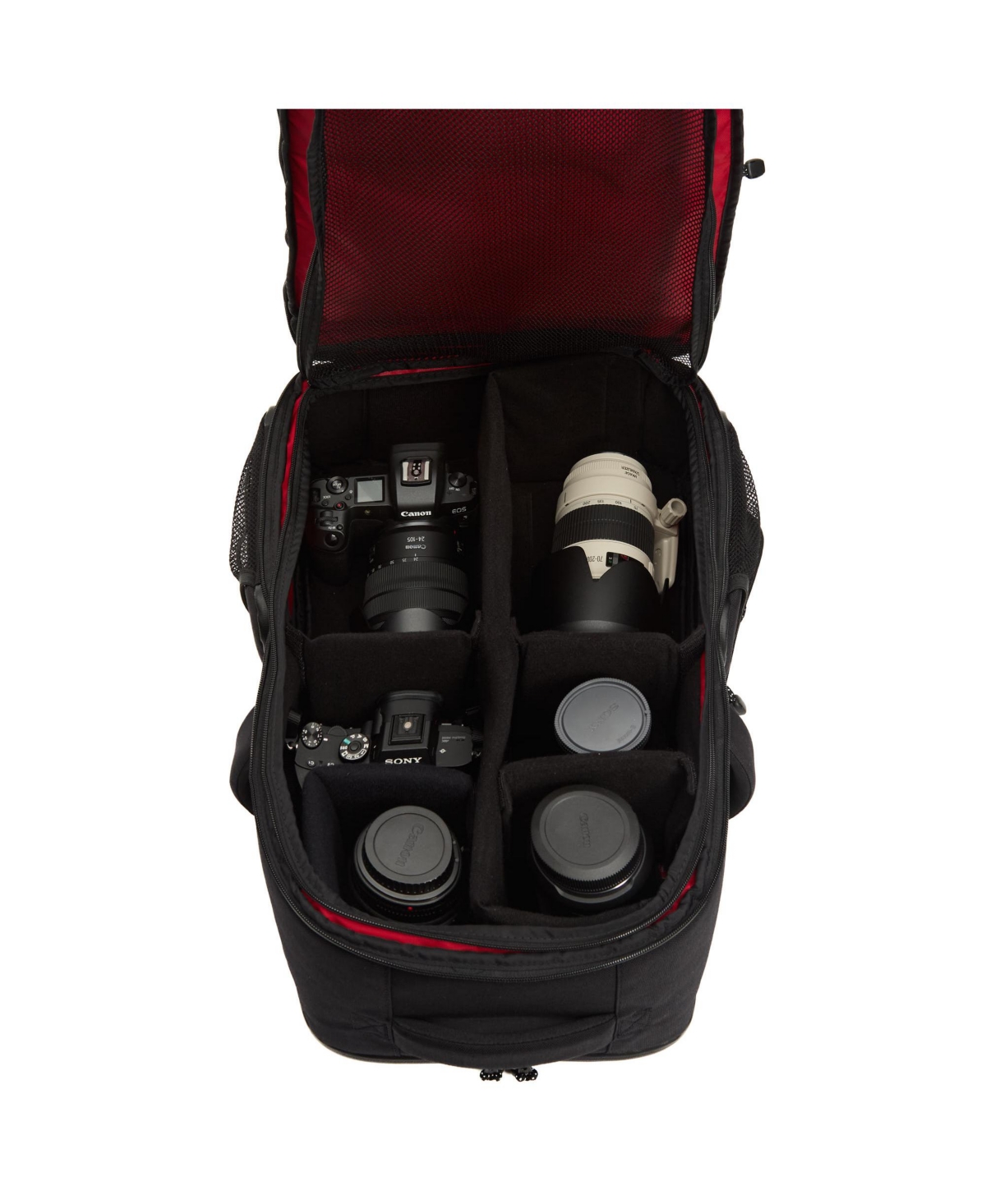 Manhattan Portage Zipper Capture Pro Backpack In Black