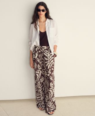 Women's Printed Cotton Pants