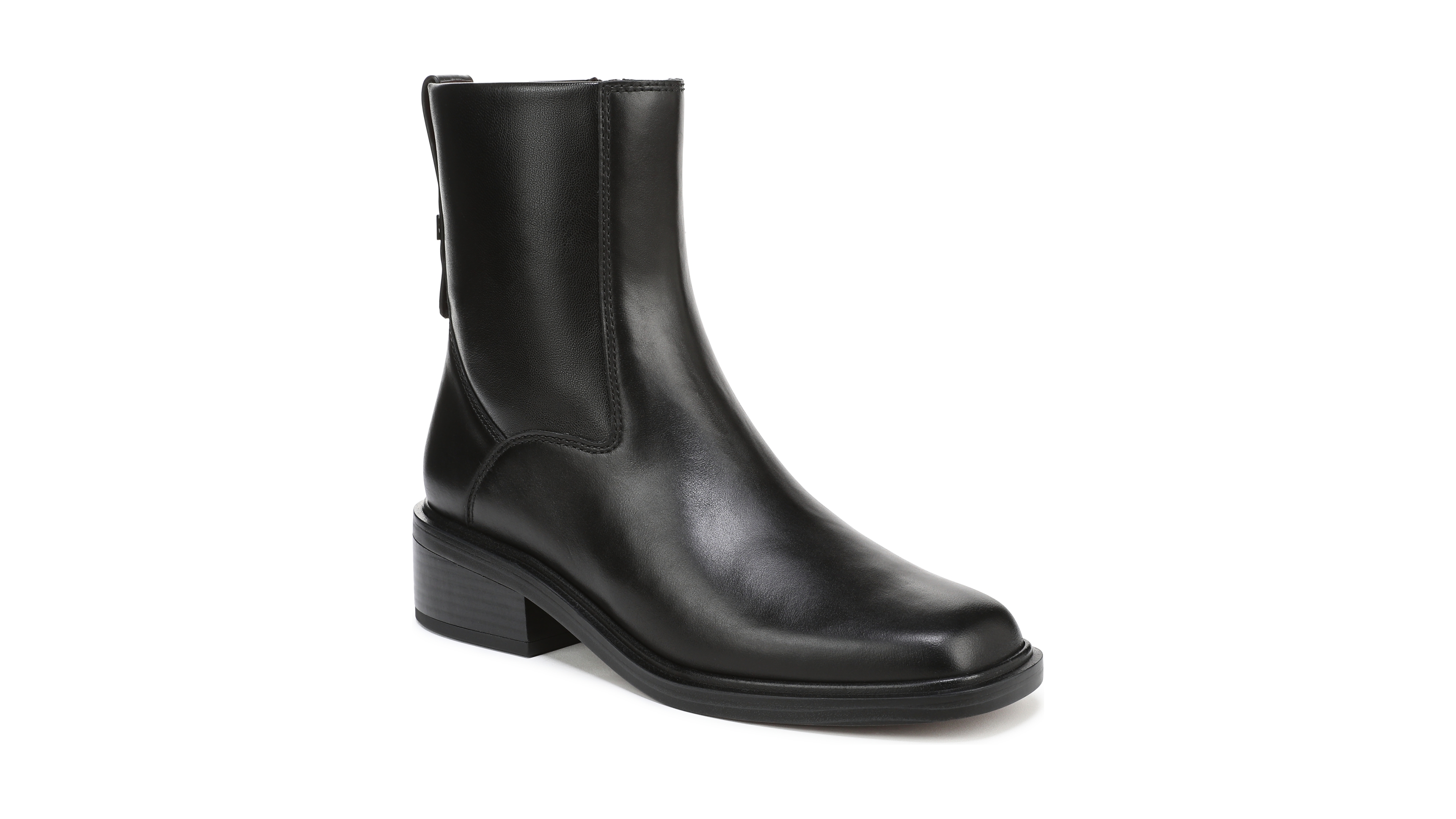 Franco Sarto Women's Gracely Block Heel Zip Short Boots