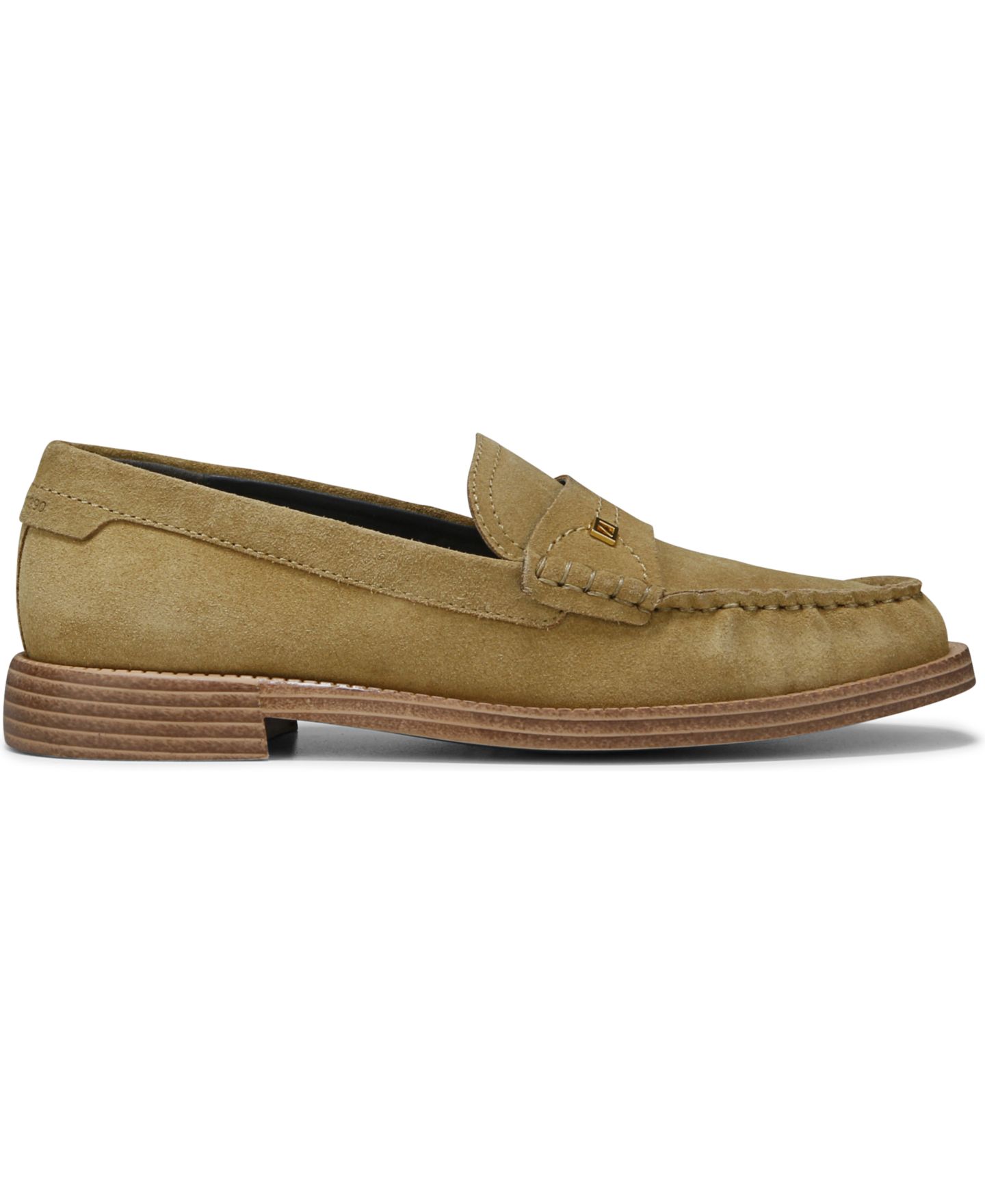 Женские туфли Franco Sarto Yulisa Round Toe Penny, цвет: Горчичный коричневый замшевый — фото 2