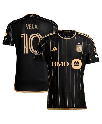 adidas - Men's Carlos Vela Black LAFC 2024 Primary Authentic Player Jersey