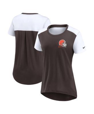 Nike - Women's&nbsp;Brown Cleveland Browns Performance Fashion T-Shirt
