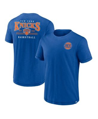 Fanatics - Men's Royal New York Knicks Slub Team T-Shirt