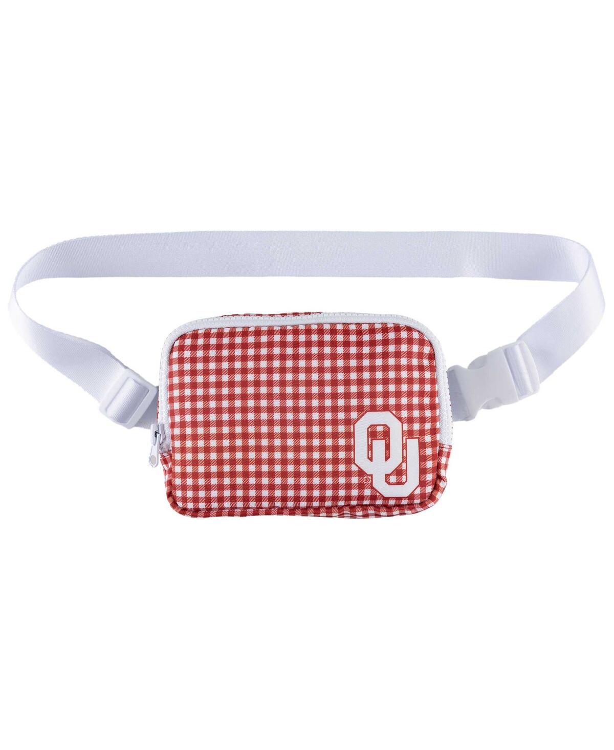Oklahoma Sooners Gingham Fanny Pack