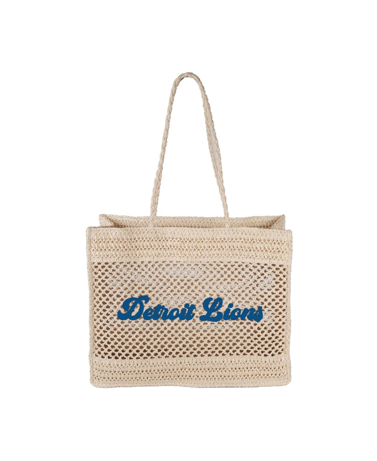 Detroit Lions Coastal Tote Bag - Tan
