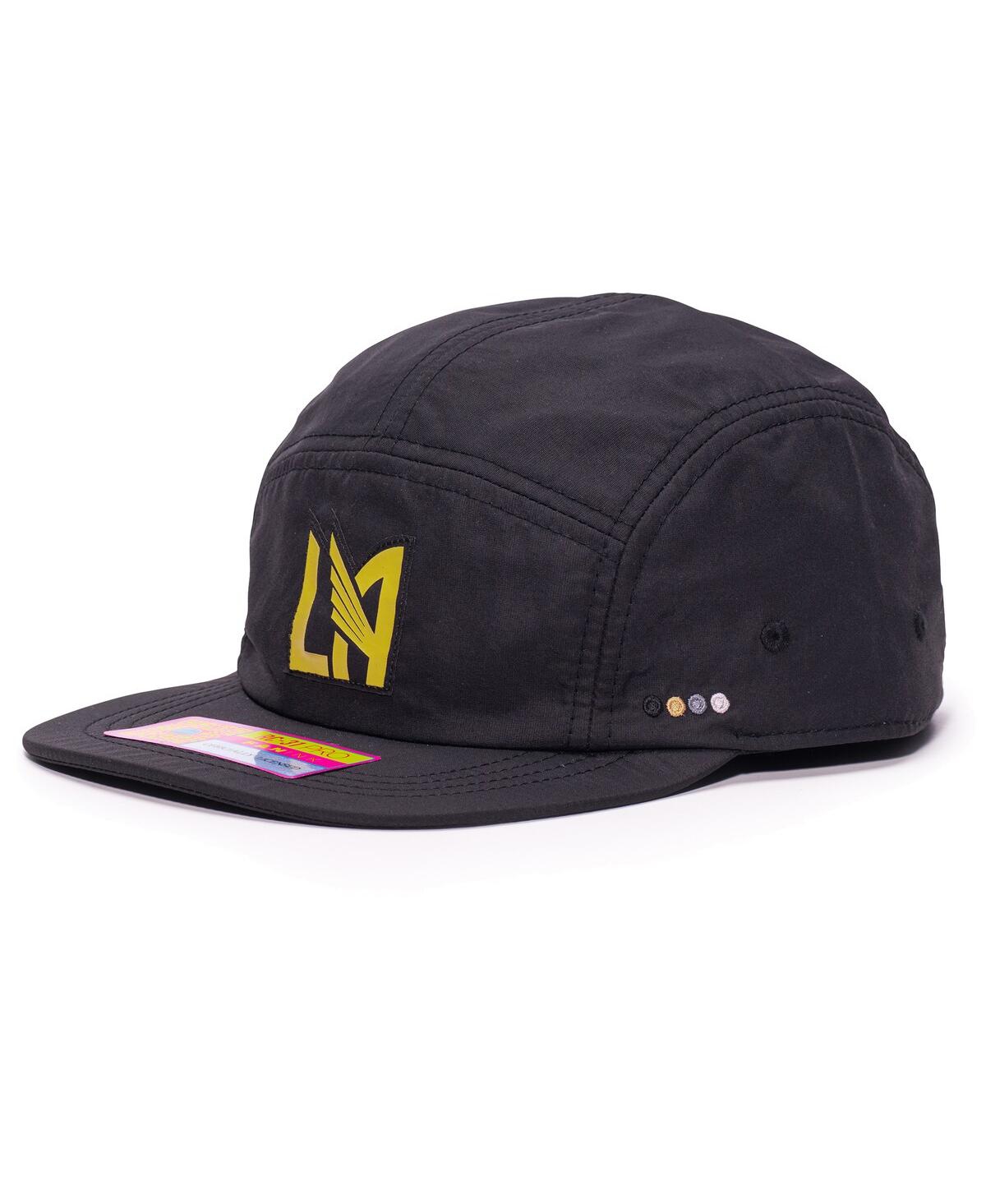 Men's Black Lafc Whitewater Racer Adjustable Hat - Black