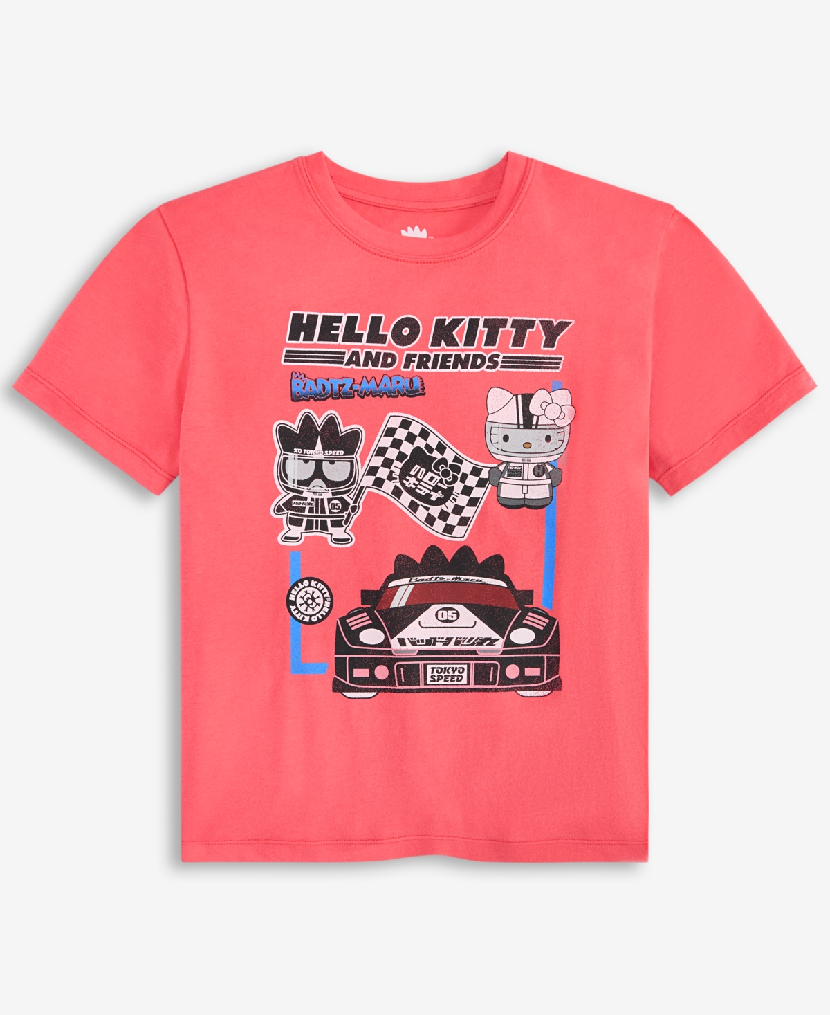 Grayson Threads, The Label Big Boys Badtz-maru Graphic Short-sleeve T-shirt In Red