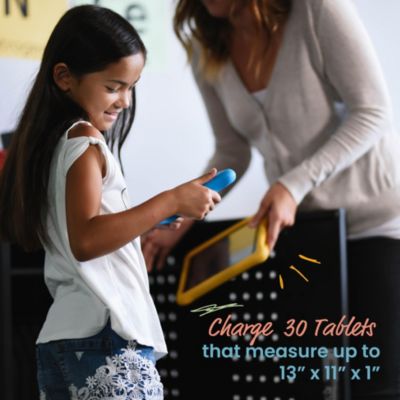 30-Bay Charging Cart, Black