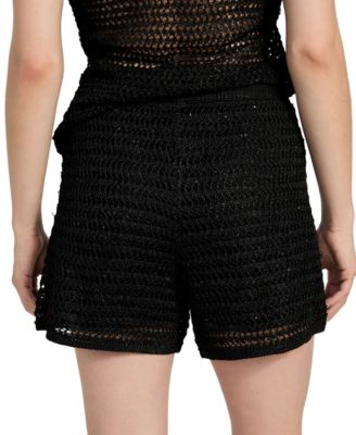 Women's Bella Embellished Knit Shorts 