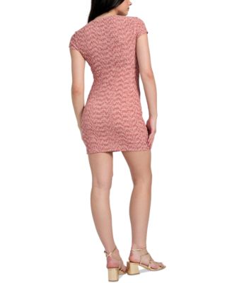 Women's Naleny Tie-Front Bodycon Dress