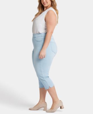 Plus Size Dakota Crop Pull-On Jeans