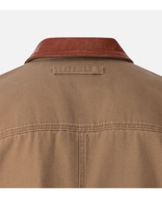 Men's Stone Wash Canvas Trucker Jacket