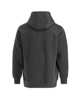 Men's Water Repellent Snap Neck Performance Pullover Hoodie