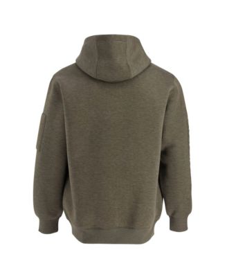 Men's Water Repellent Snap Neck Performance Pullover Hoodie