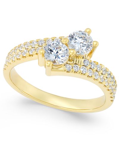 Two Souls, One Love® Diamond Anniversary Ring (1 ct. t.w.) in 14k Gold or 14k White Gold