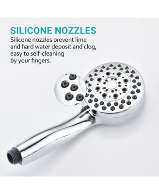 Shower Head with Handheld High Pressure, 5 Mode Adjustable, with Hose High Pressure Shower Heads