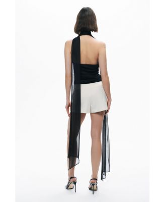 Women's Shawl-Inspired Blouse