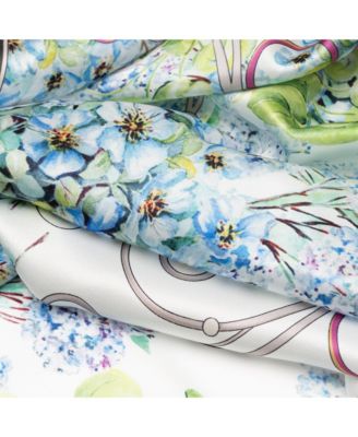 Lilla - Long Satin Silk Scarf for Women