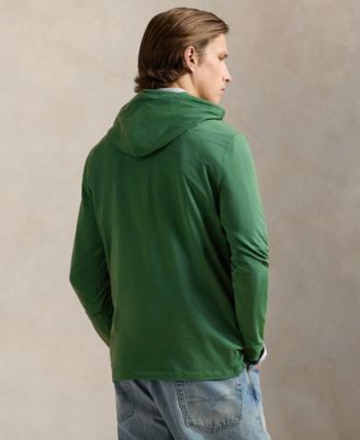 Men's Polo Bear Jersey Hooded T-Shirt