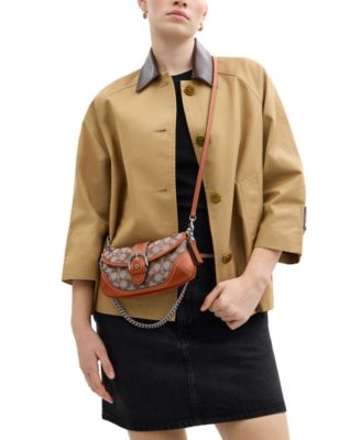 Soho Small Crystal Signature Shoulder Bag 25 