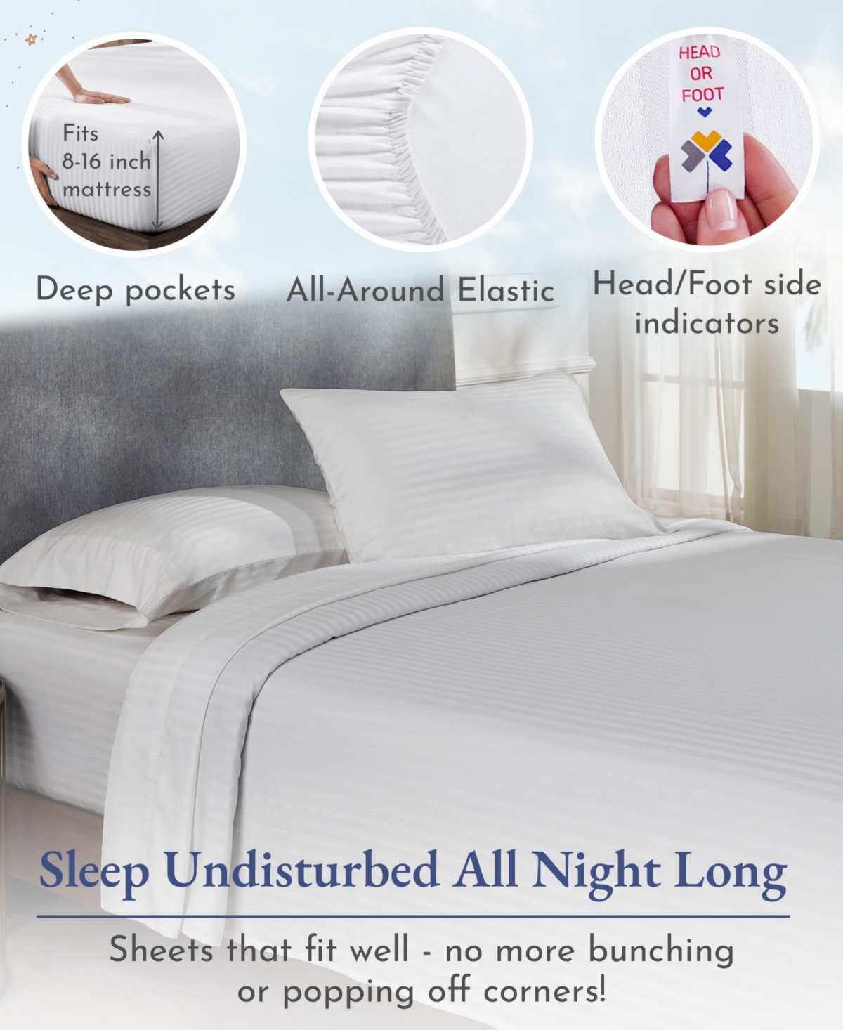 Soft Cotton Sheet Set