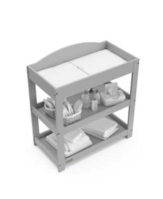 Customizable Changing Table with Water-Resistant Changing Pad