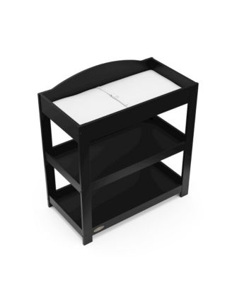 Customizable Changing Table with Engineered Wood Water-Resistant Changing Pad